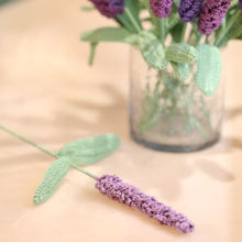 Crochet Lavender Flower