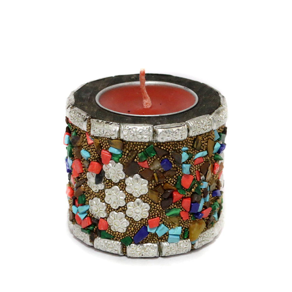 Short Cylindrical Candle Stand