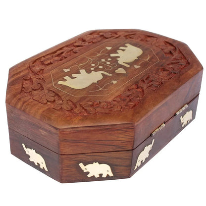Handmade Wooden Jewellery Box for Women