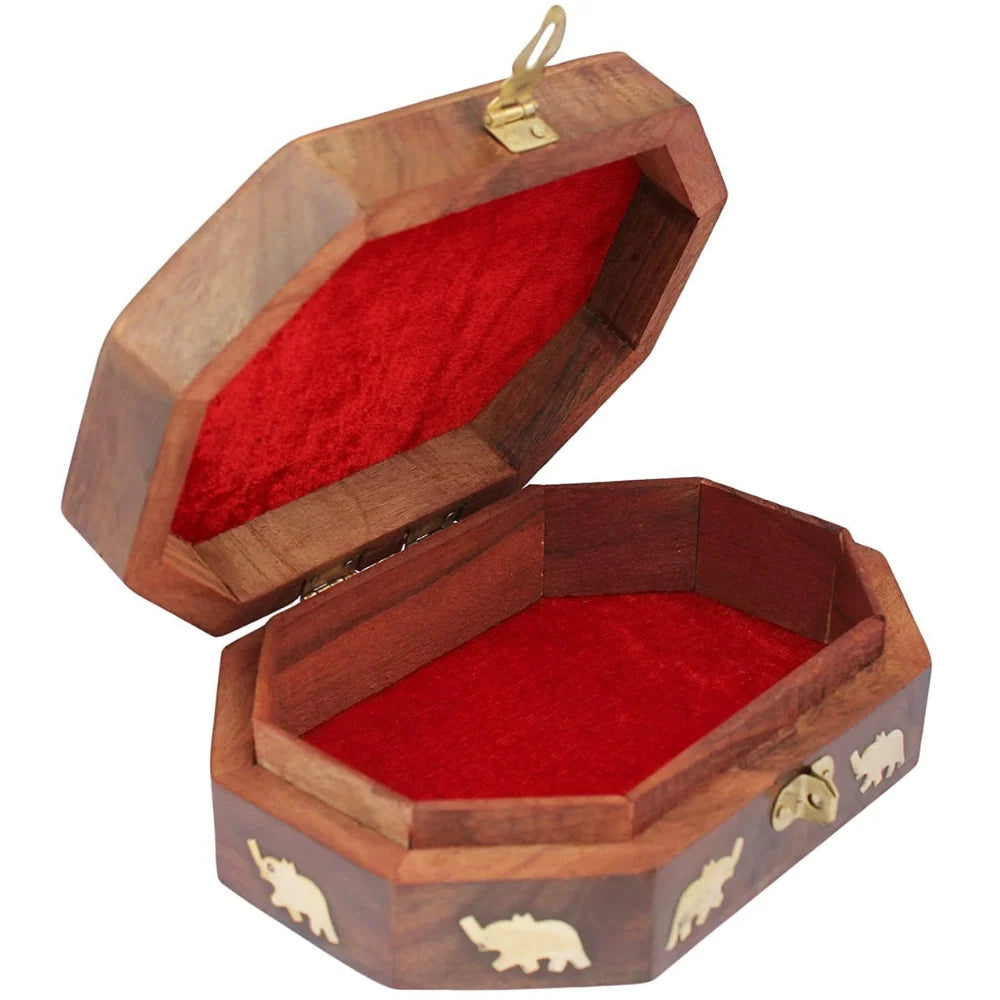 Handmade Wooden Jewellery Box for Women