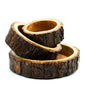 Wooden Serving Tray Set of 3