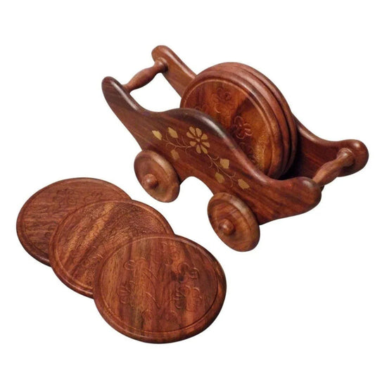 Wooden Tea Coasters
