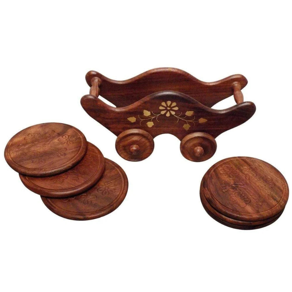 Wooden Tea Coasters