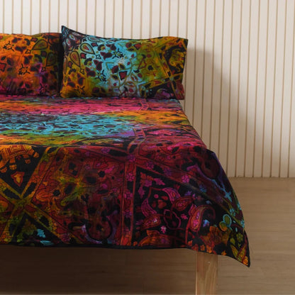 Mandala Bedsheet set with pillow covers