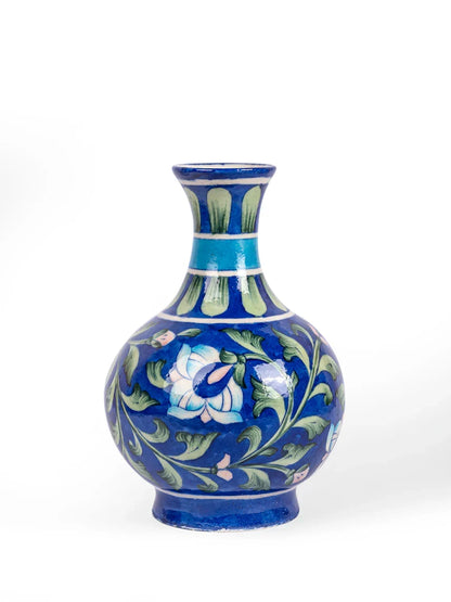 Blue Pottery Surahi Blue color