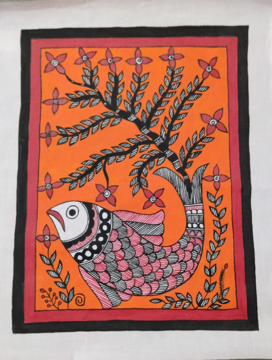 Fish under tree