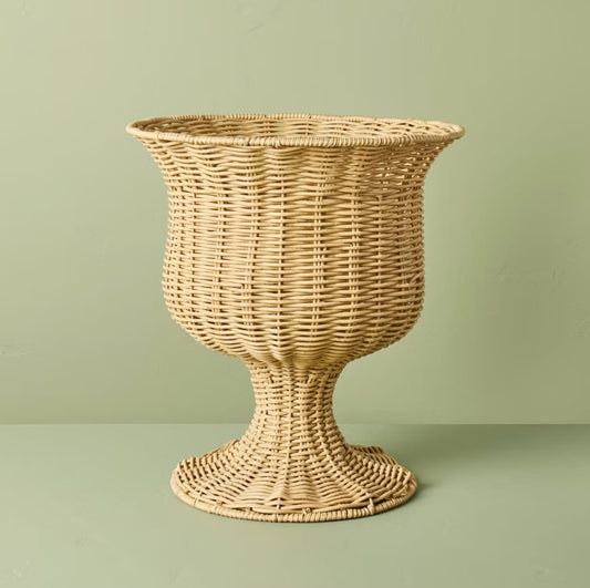 Handwoven Rattan Planter / Decorative Basket