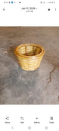 Handmade Woven Bamboo Basket / Planter
