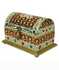 Rajasthani Jewellery Box Crafted Of Wood & Meenakari Artwork