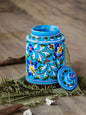Blue Pottery Handcrafted Jar2