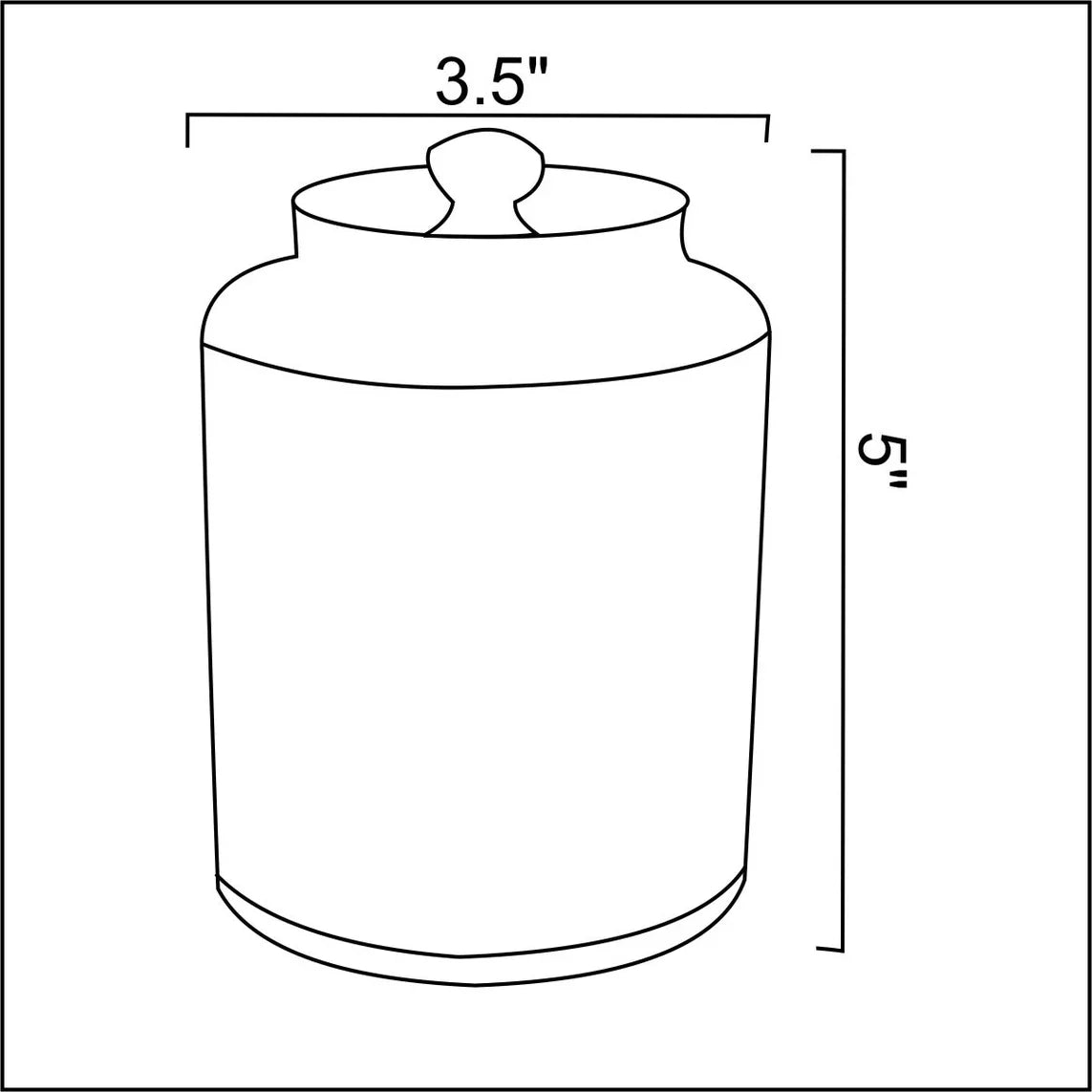 Blue Pottery Handcrafted Jar2