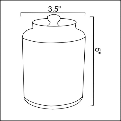 Blue Pottery Handcrafted Jar2