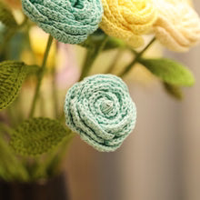 Crochet Button Roses
