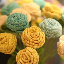 Crochet Button Roses