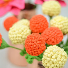 Marigold Crochet Flower