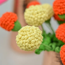 Marigold Crochet Flower