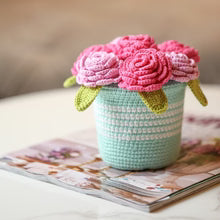 Crochet Flower Planter
