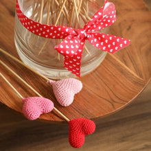 Crochet Heart Stem