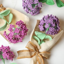Crochet Hydrangea Flower