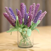 Crochet Lavender Flower