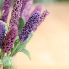 Crochet Lavender Flower