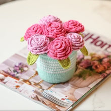 Crochet Flower Planter