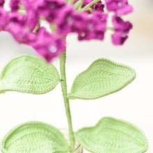 Crochet Hydrangea Flower