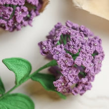 Crochet Hydrangea Flower