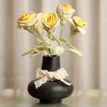 Crochet Shaded Roses