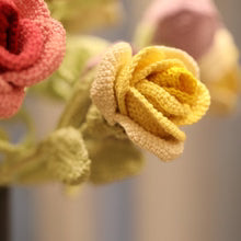 Crochet Shaded Roses