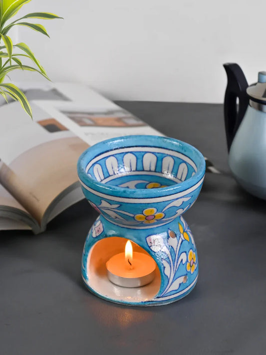 Handmade Aroma Oil Diffuser Turquoise Color