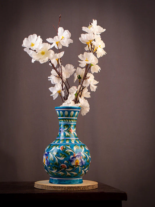 Surahi Turquoise & Multi Colors